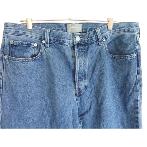 Everlane The Relaxed Straight Fit Denim Jeans 32 Regular - Picture 2 of 7